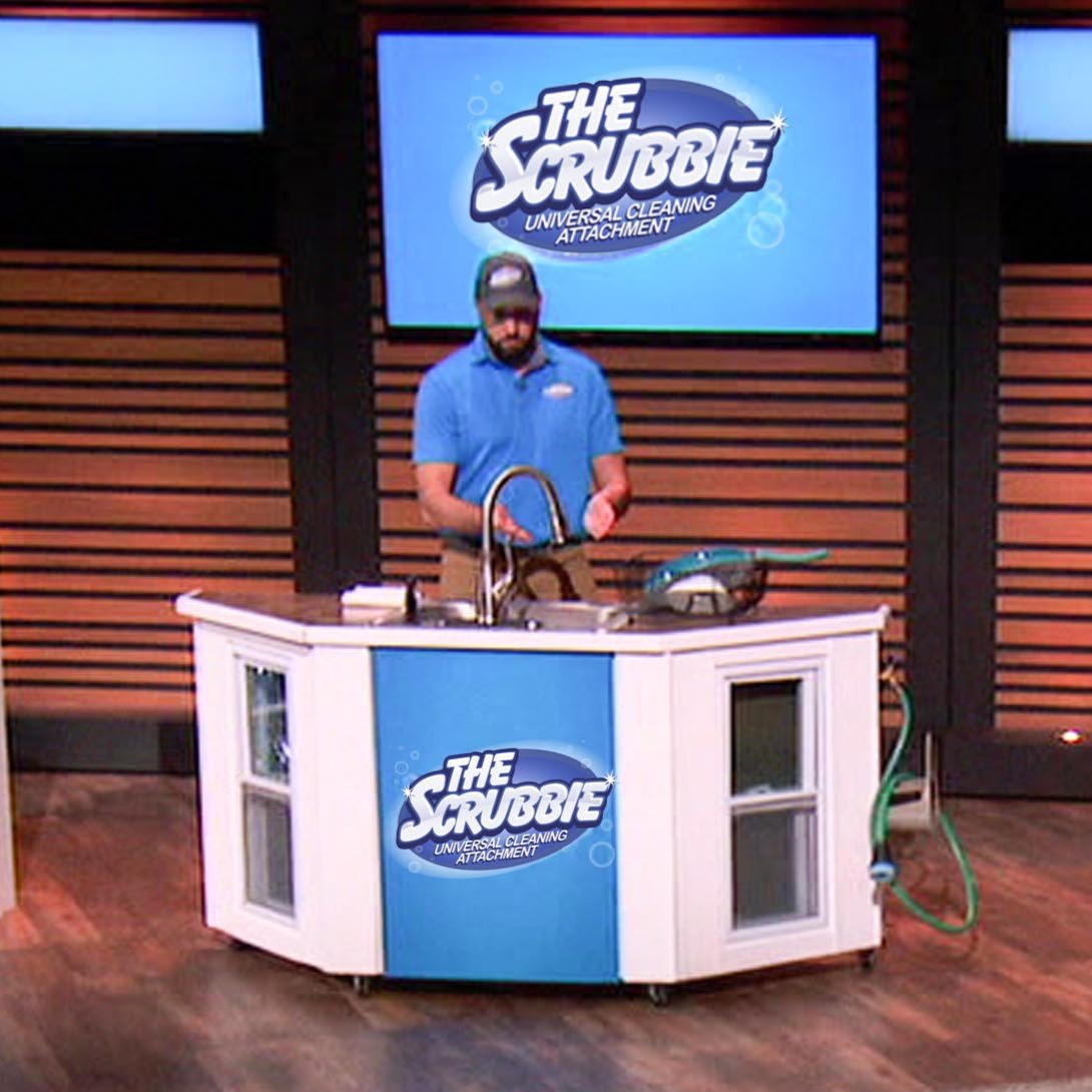 The Scrubbie - Universal Cleaning Attachment For Kitchen and Outdoor
